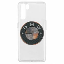 Чехол для Oppo A91/Reno3 BMW Steel Logo - PrintSalon