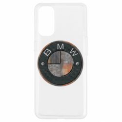 Чохол для Oppo Reno 4BMW Steel Logo