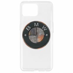 Чехол для Oppo Reno 4 Lite BMW Steel Logo - PrintSalon