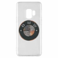 Чехол для Samsung S9 BMW Steel Logo - PrintSalon