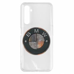 Чехол для Realme 6 Pro BMW Steel Logo - PrintSalon