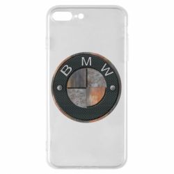 Чехол для iPhone 7 Plus BMW Steel Logo - PrintSalon