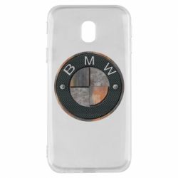 Чехол для Samsung J3 2017 BMW Steel Logo - PrintSalon