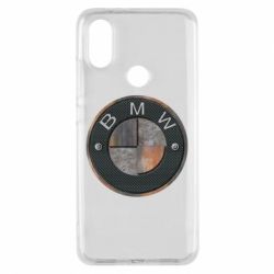 Чехол для Xiaomi Mi A2 BMW Steel Logo - PrintSalon
