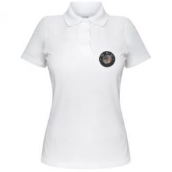 Женское поло BMW Steel Logo - PrintSalon