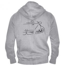 Чоловіче худі на блискавці BMW vector