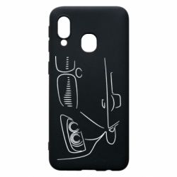 Чехол для Samsung A40 BMW vector - PrintSalon