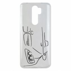 Чехол для Xiaomi Redmi Note 8 Pro BMW vector