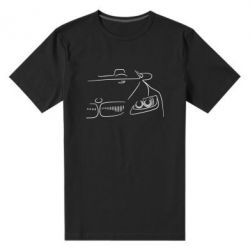 Мужская футболка премиум BMW vector - PrintSalon