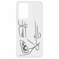 Чехол для Xiaomi Redmi Note 10 Pro BMW vector