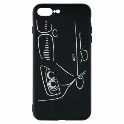 Чехол для iPhone 8 Plus BMW vector - PrintSalon