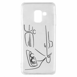 Чехол для Samsung A8 2018 BMW vector - PrintSalon