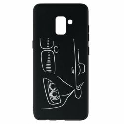 Чехол для Samsung A8+ 2018 BMW vector - PrintSalon