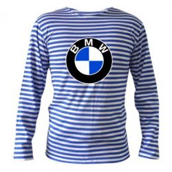 Тельняшка с длинным рукавом BMW - PrintSalon
