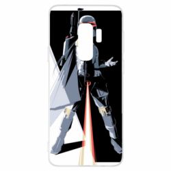 Чохол для Samsung S9+ Boba Fett art - PrintSalon