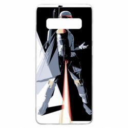 Чохол для Samsung S10+ Boba Fett art - PrintSalon