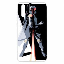 Чохол для Huawei P20 Boba Fett art - PrintSalon