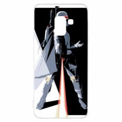 Чохол для Samsung A8 2018 Boba Fett art - PrintSalon