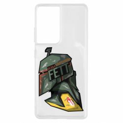 Чехол для Samsung S21 Ultra Boba Fett - PrintSalon