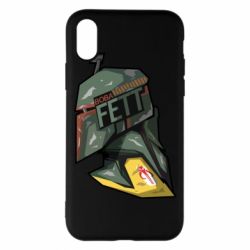 Чехол для iPhone X/Xs Boba Fett - PrintSalon