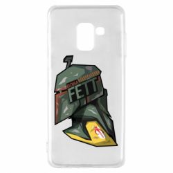 Чехол для Samsung A8 2018 Boba Fett - PrintSalon