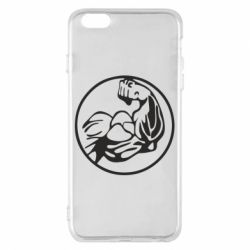 Чохол для iPhone 6 Plus/6S Plus Бодібілдинг - PrintSalon