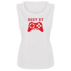 Женская майка BODY BY - PrintSalon