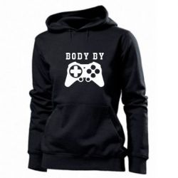 Женское худи BODY BY - PrintSalon