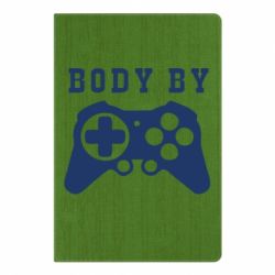 Блокнот с принто BODY BY - PrintSalon