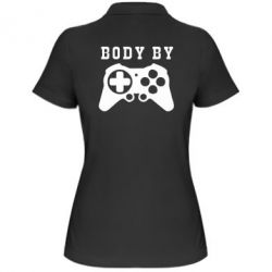 Женское поло BODY BY - PrintSalon