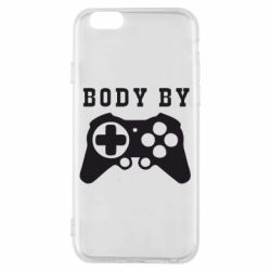 Чехол для iPhone 6/6S BODY BY - PrintSalon