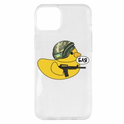 Чехол для iPhone 14 Plus Боевая утка-PrintSalon Чехол для iPhone 14 Plus Боевая утка