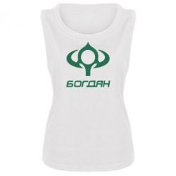 Женская майка Богдан - PrintSalon