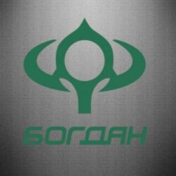 Наклейка Богдан - PrintSalon