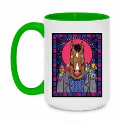 Чашка двокольорова велика Bojack Horseman icon - PrintSalon