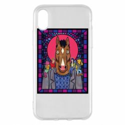 Чохол для iPhone X/Xs Bojack Horseman icon - PrintSalon