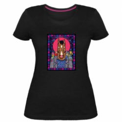 Женская премиум футболка Bojack Horseman icon