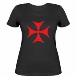 Женская футболка Болнисский крест - PrintSalon