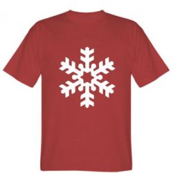 Чоловіча футболка Stedman Велика сніжинка - PrintSalon