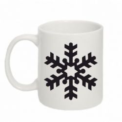 Чашка 320ml Велика сніжинка - PrintSalon