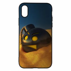 Чехол для iPhone X/Xs Bomb in the sand - PrintSalon