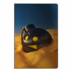 Блокнот с принто Bomb in the sand - PrintSalon