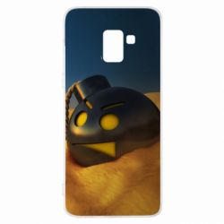 Чехол для Samsung A8+ 2018 Bomb in the sand - PrintSalon