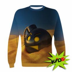 Детский 3D свитшот Bomb in the sand - PrintSalon