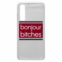 Чехол для Huawei P30 Bonjour bitches - PrintSalon