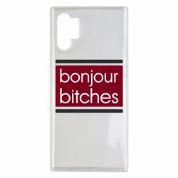 Чехол для Samsung Note 10 Plus Bonjour bitches - PrintSalon
