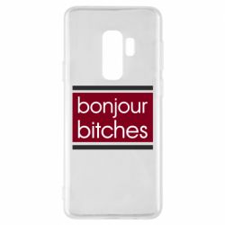 Чехол для Samsung S9+ Bonjour bitches - PrintSalon