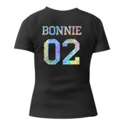 Жіноча футболка Bonnie 02 голограма - PrintSalon