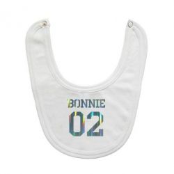 Слюнявчик Bonnie 02 голограмма-PrintSalon Слюнявчик Bonnie 02 голограмма