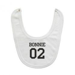 Слюнявчик  Bonnie 02 - PrintSalon